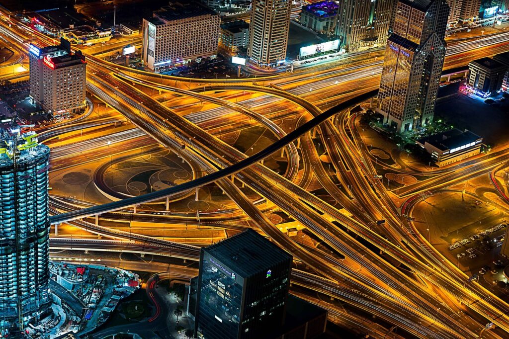 Dubai Connectivity, Roads, Sheik Zayed Road