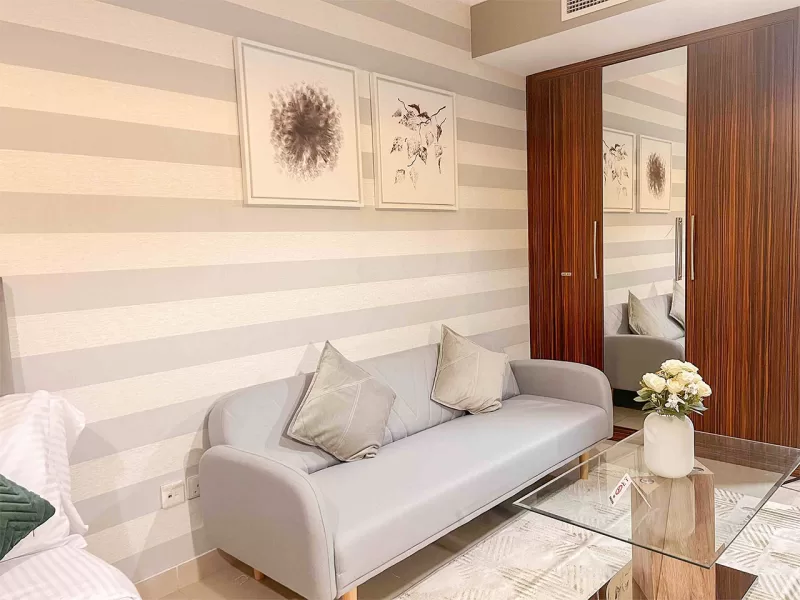 King Studio with Sofa Bed in JLT near Metro Station